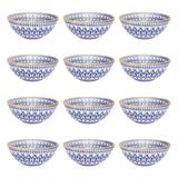 12 Piece Dinner Soup Bowl Set