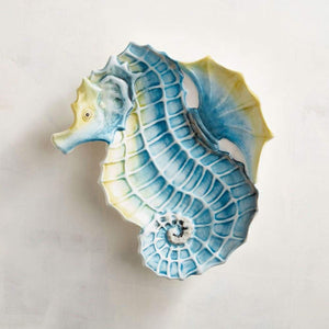 Pier 1 Seahorse Accent Plate Set of 4