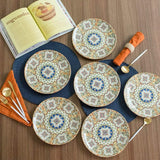 Unni 6 Piece Dinner Plate Set