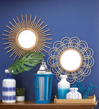 Daemono Rattan Loop Mirror