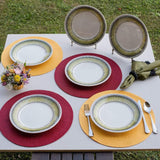 Actual 6 Piece Dinner Plate Set